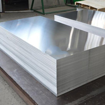 1100 3003 5053 6061 H112 Chapa de alumínio anodizada Oxidação Chapa de alumínio para construção