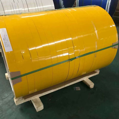 Material de construção Pvdf revestido de cor bobina de alumínio pintado para telhado
