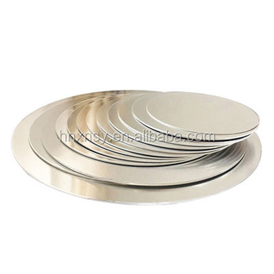 Disco de alumínio de acabamento de moagem 0,36 mm a 10 mm círculo de alumínio utensílios de cozinha wafer de alumínio