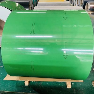 3mm revestido Solid Aluminium Coil 3mm/4mm espelho à prova de fogo PVDF Color Coated Aluminum Coil para revestimento de parede ACP