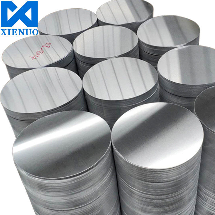 Fabricantes Discos Disco de superfície brilhante Círculo de alumínio 1050 1060 1100 H24 Para utensílios de cozinha