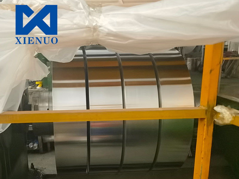 0.5mm 0,7mm 1050 1060 Faixa de alumínio H14 H24 Polida para isolamento térmico