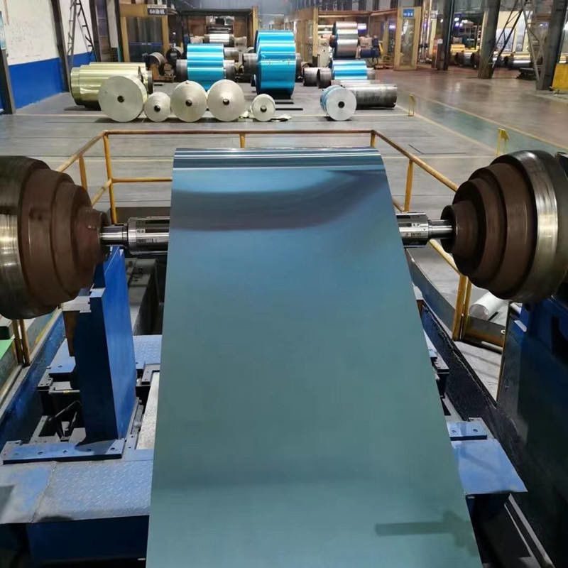 Sistema de Ar Condicionado Utilize Folha de Alumínio Hidrofílica de Cor Azul 8011/H22