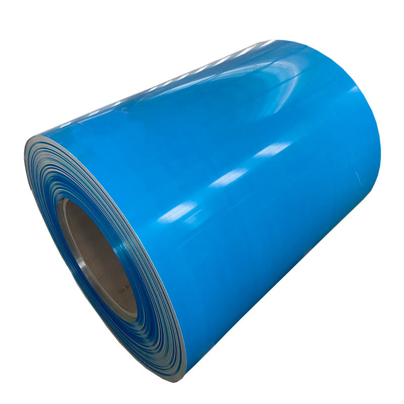 Material de construção Pvdf revestido de cor bobina de alumínio pintado para telhado