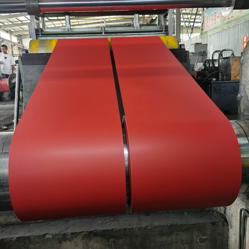 3mm revestido Solid Aluminium Coil 3mm/4mm espelho à prova de fogo PVDF Color Coated Aluminum Coil para revestimento de parede ACP