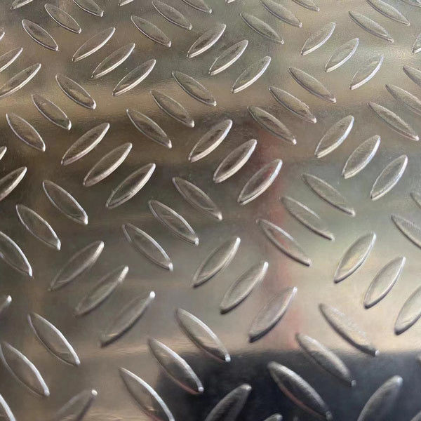 Placa de verificação de diamantes de alumínio 5 barras de verificação de alumínio 1 mm 0,45 mm 0,65 mm 5 barras de verificação de placas espessura